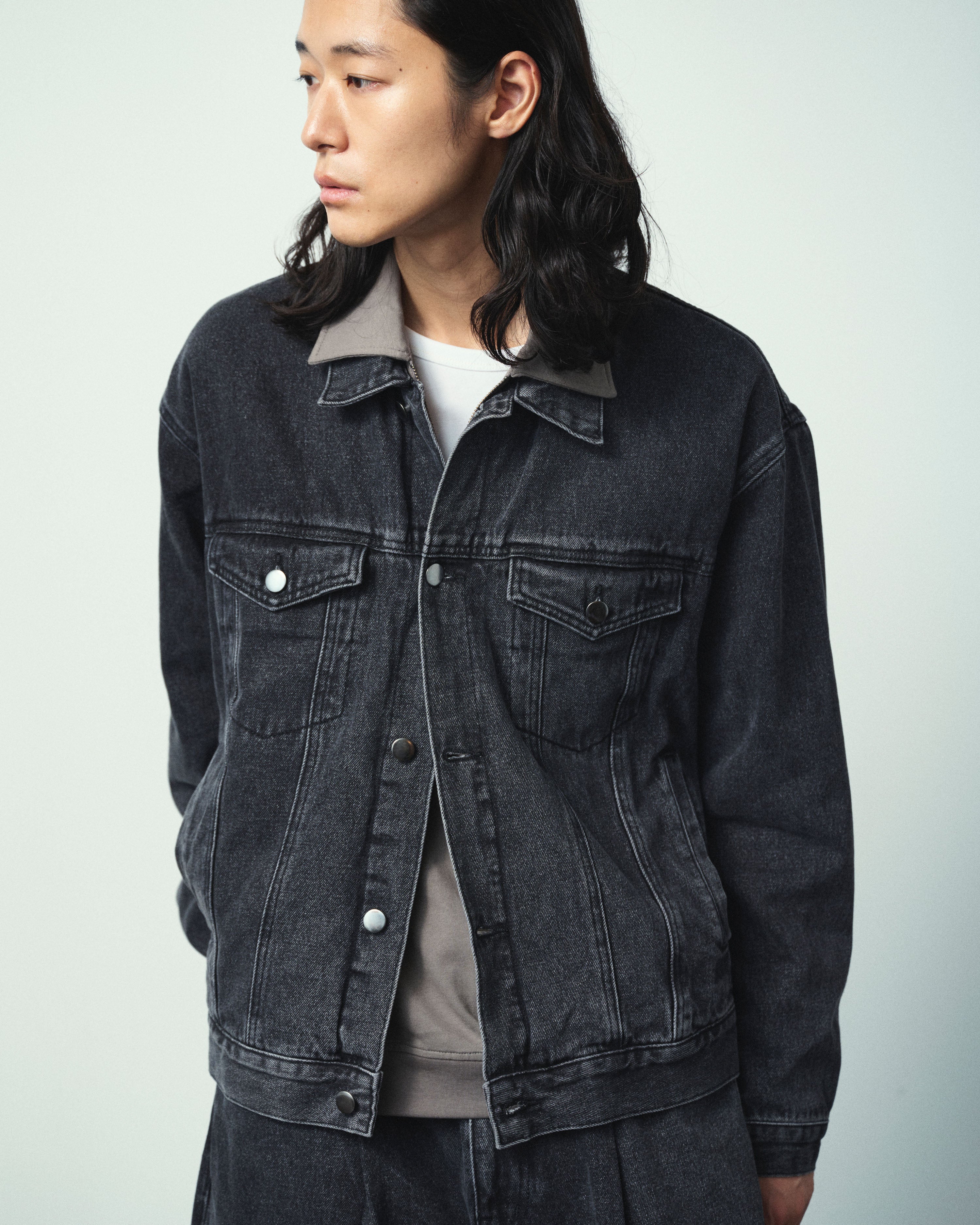 FADED DENIM JACKET – RHYTHR