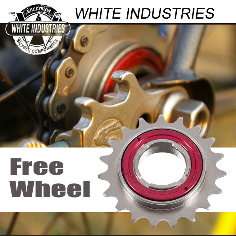 WHITE INDUSTRIES FreeWheel フリーコグ 16T-19T ホワイト