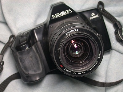 一眼レフカメラ：ミノルタ α3700iについて その1