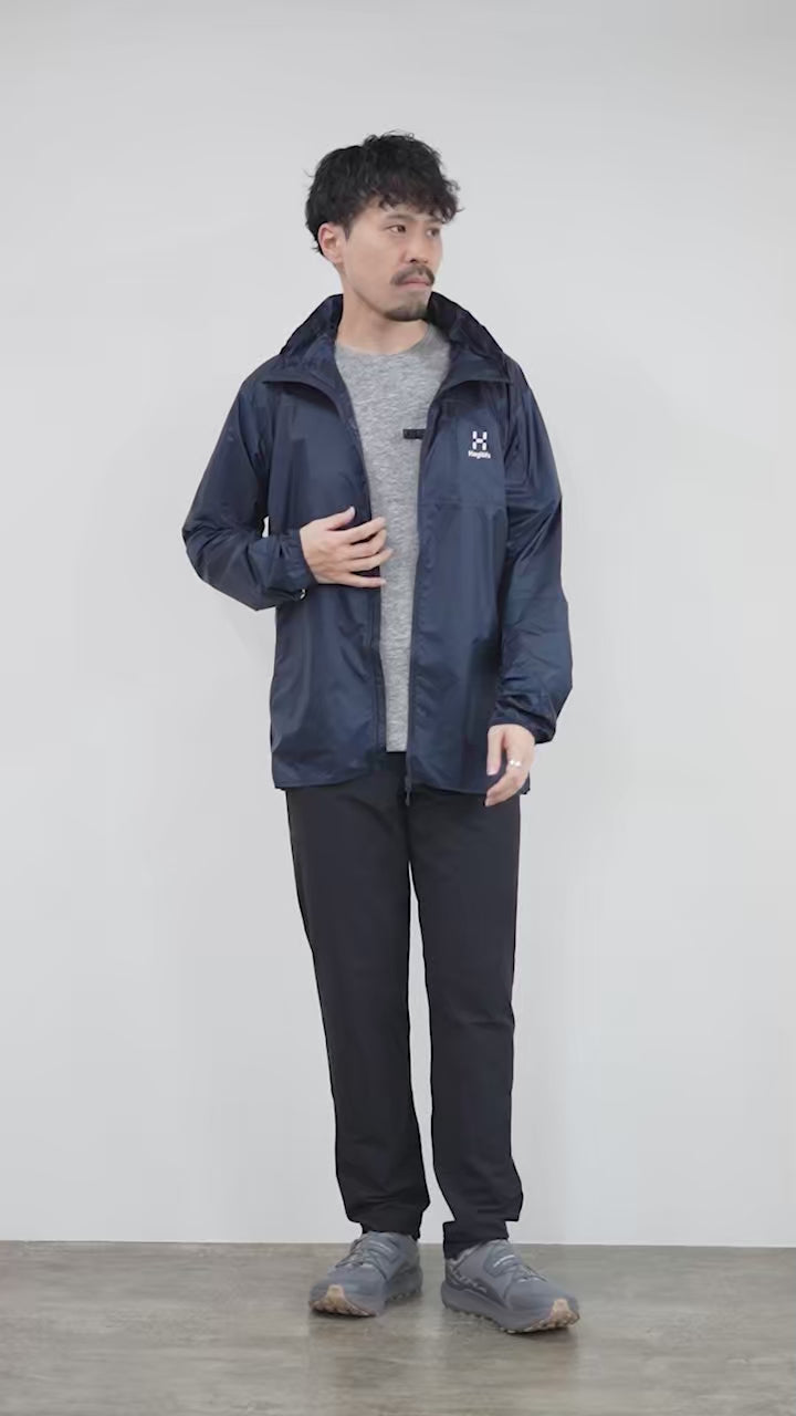 HAGLOFS（ホグロフス） リム シールド フード / メンズ ウインド