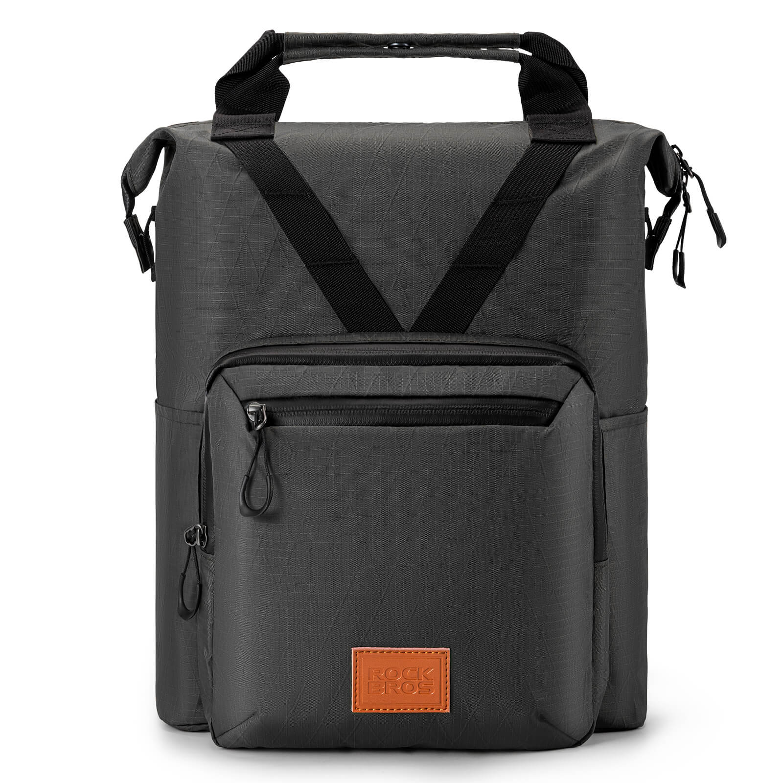 ROCKBROS Folding Bike Handlebar Bag Backpack - H43