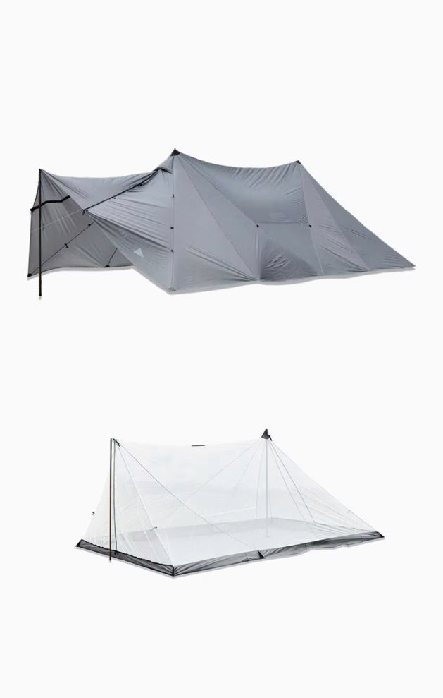 and wander】muraco × and wander HERON 2POLE TENT SHELTER SET