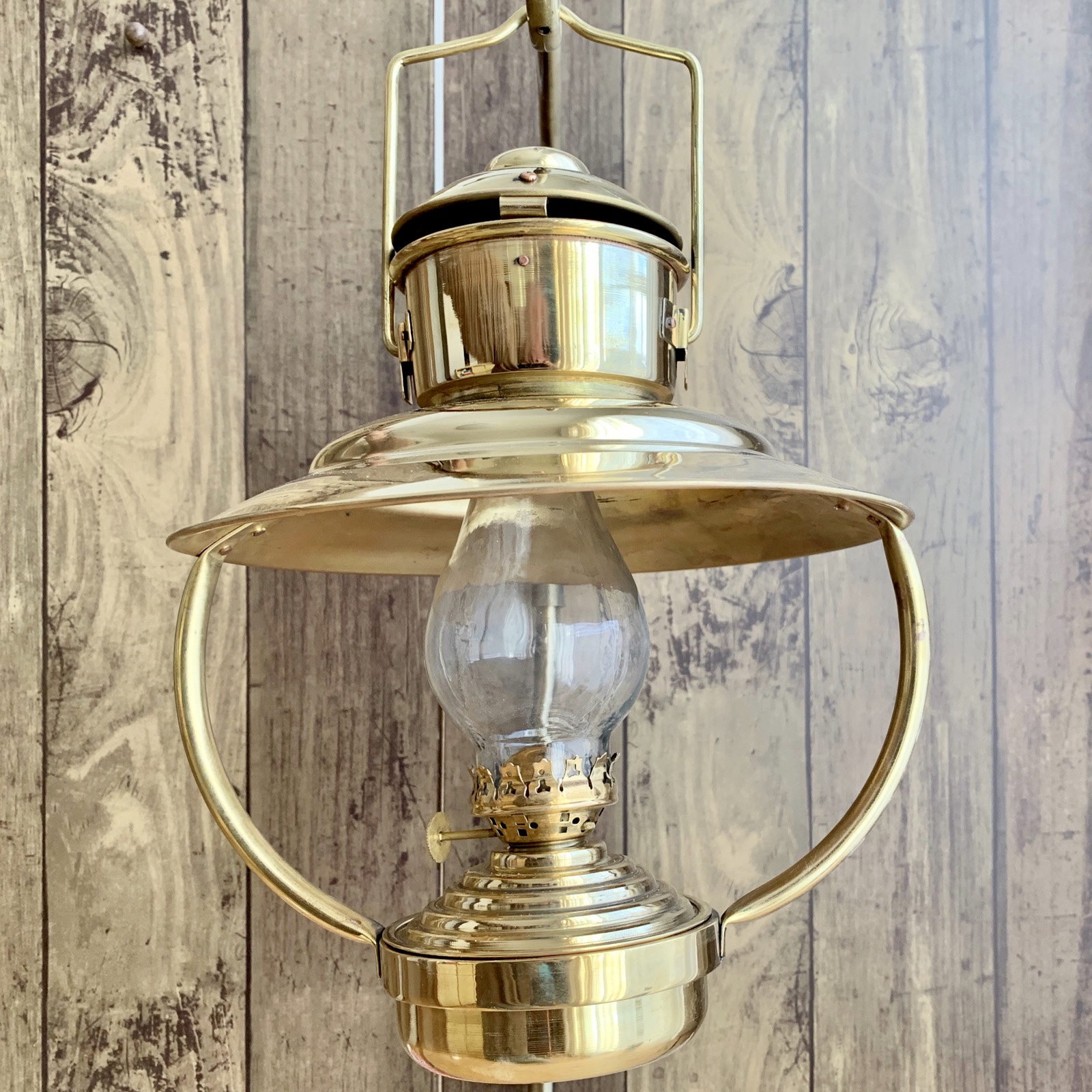 Brass Trawler Oil Ship Lantern (真鍮トローラーオイルランタン