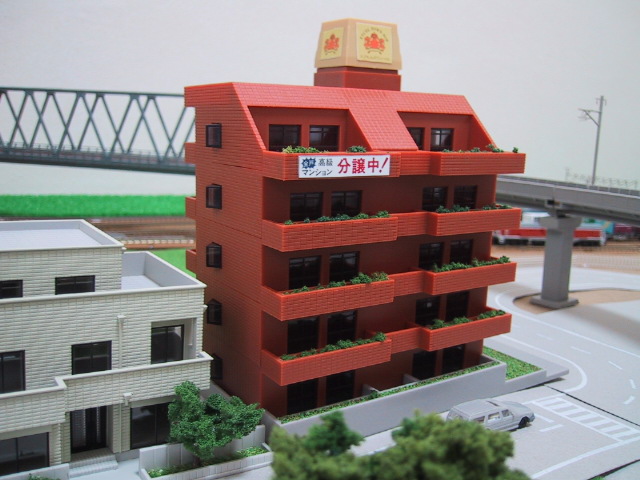 マンション・一戸建て｜鉄道模型のストラクチャー（1/150サイズ