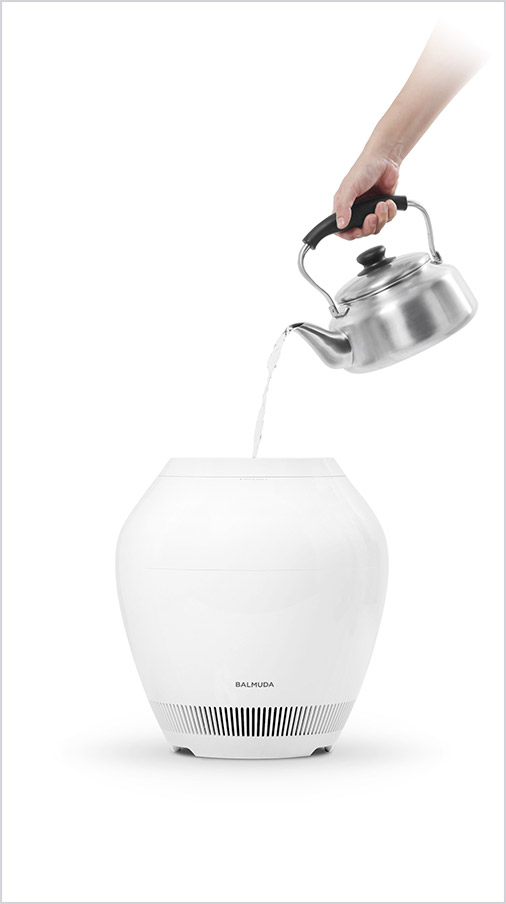 空気を洗う美しい加湿器「Rain」2017年モデルを発売。 | ニュース