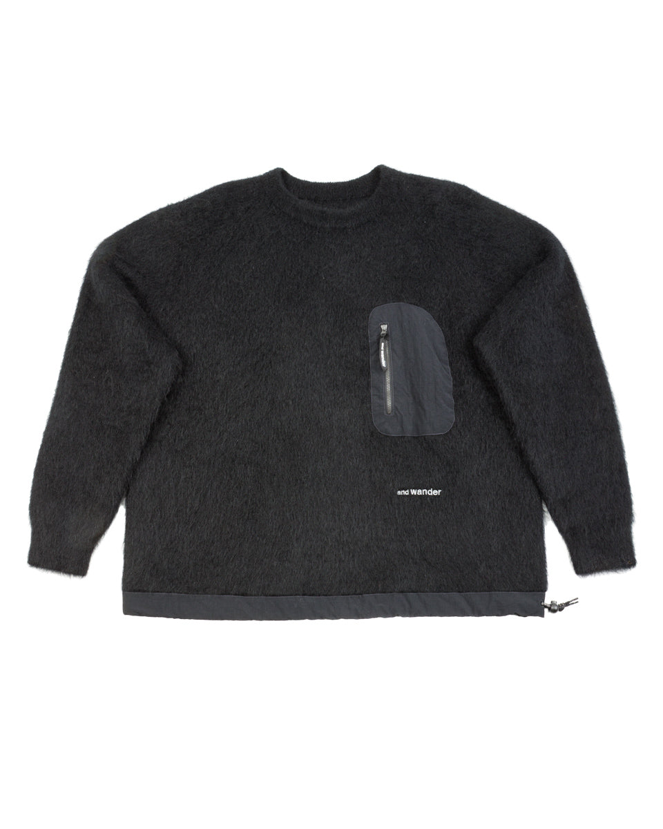 Mohair Wool Sweater - Black – Standard & Strange