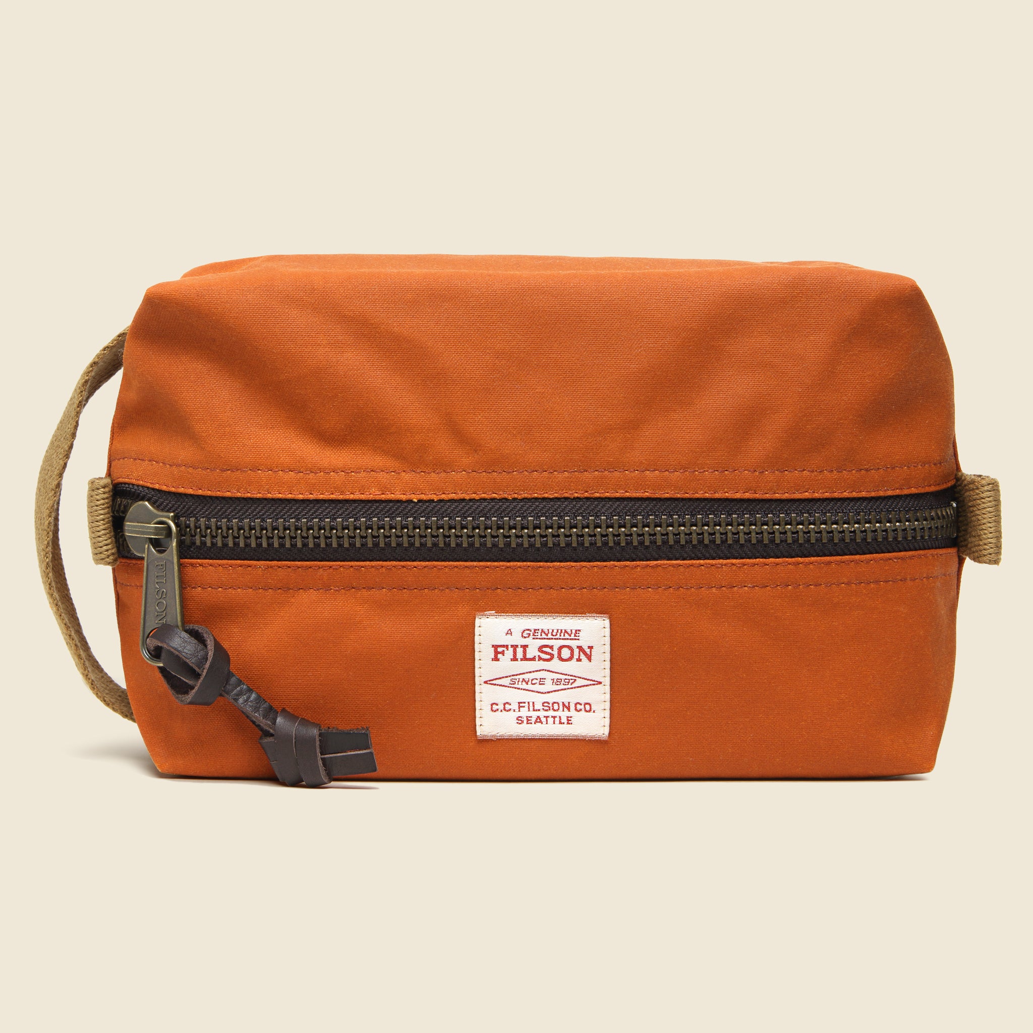 Tin Cloth Travel Kit - Rust