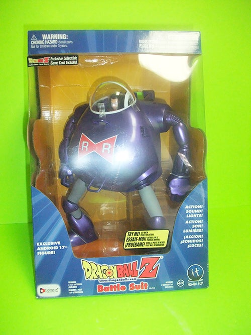 ドラゴンボールZ レッドリボン軍 バトルスーツ＆17号 IRWIN社