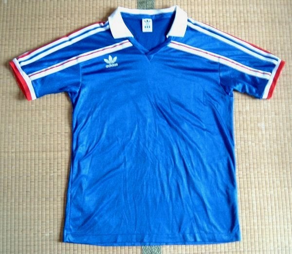 アディダス 1986年フランス代表型ユニホーム | 大人が懐かしむ昭和