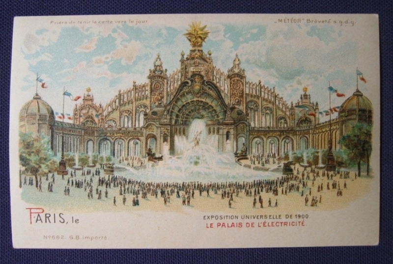 第5回パリ万国博覧会（1900年）のポストカード | 毎日がアンティーク♪
