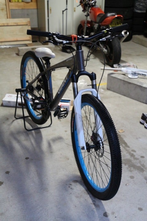 フロントフォーク交換 MOSSO M3 | 雲のような毎日を