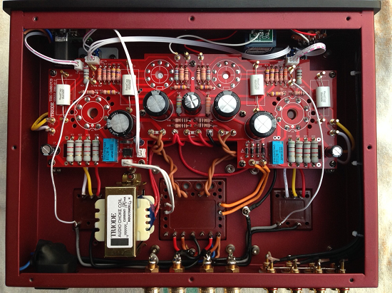 TRIODE TRK-3488 真空管アンプを見る | 平成の伊能忠敬になりたい男