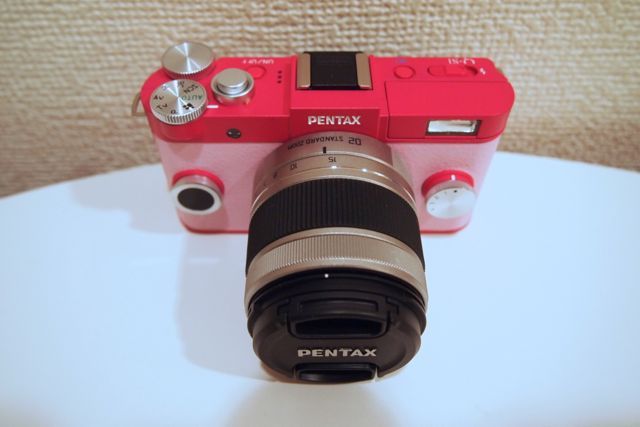 PENTAX Q-S1 ピンク 本体と付属品 リコー、「PENTAX Q-S1」に
