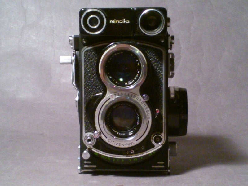 MINOLTA AUTOCORD cds(24) ミノルタ | foto-poohのブログ 写真と模型を