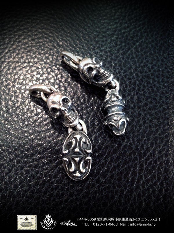 ガボラトリー,ガボール/Gaboratory】ペンダント ミニチュア スカル