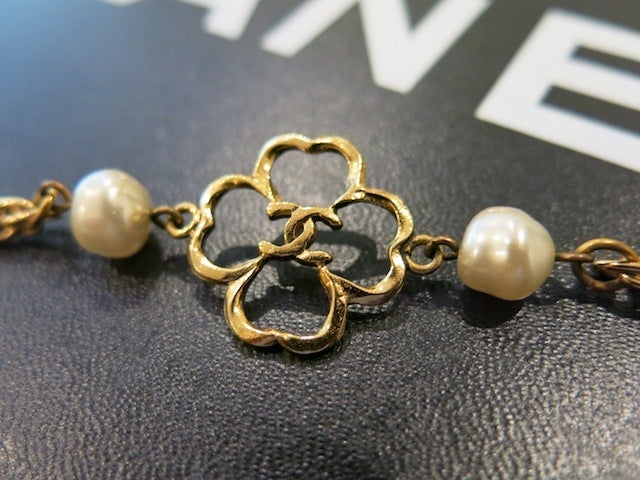 CHANEL ヴィンテージ シャネル 1982年モデル クローバー ブレスレット