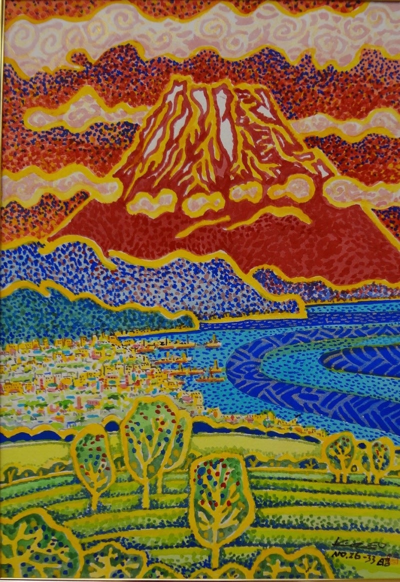 富士山の絵のご紹介です。 | 幸せになる富士山の絵＿プレゼント専門
