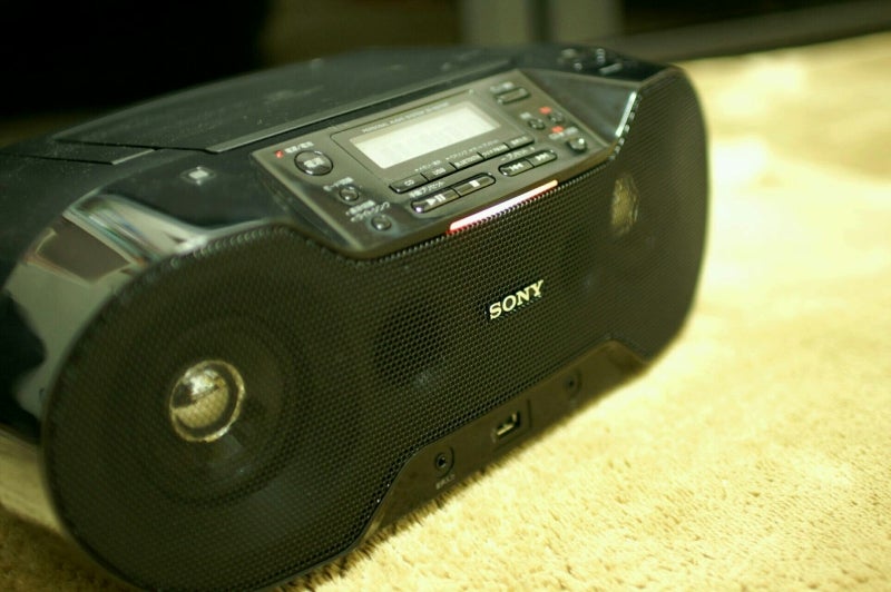 【美品】SONY CD・MD・カセットデッキ ポータブル ZS-RS70BT ワイヤレス再生にも対応したCDラジオ、ソニー「ZS-RS70BT」登場