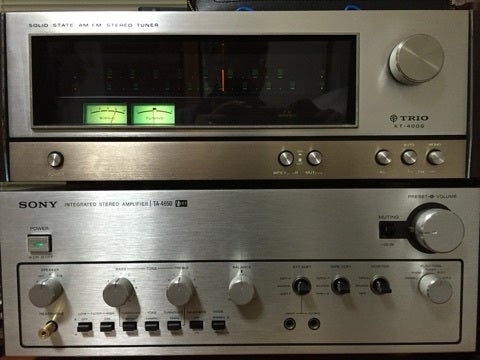 リサイクルショップの片隅からの掘り出し物 SONY TA-4650 | 今だから