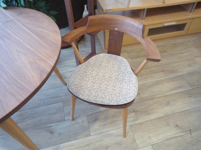 KASIWA 柏木工 飛騨高山の家具 ラウンド ダイニングテーブル 3点セット