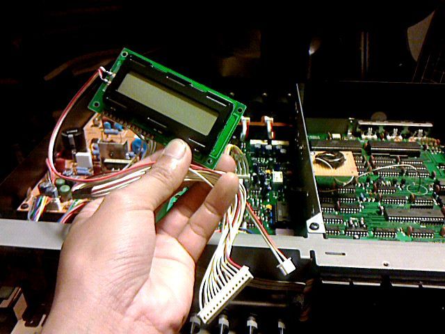 YAMAHA「REV7」の液晶ディスプレイ交換♪ | NOZ's Stylish Sound♪