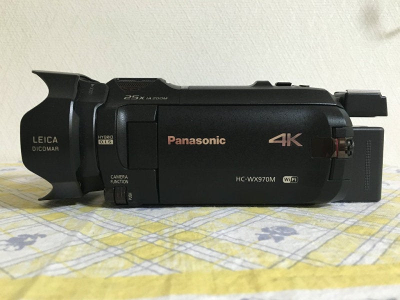 Panasonic 4Kビデオカメラ HC-WX990M と HC-WX970M | いさおリンクの