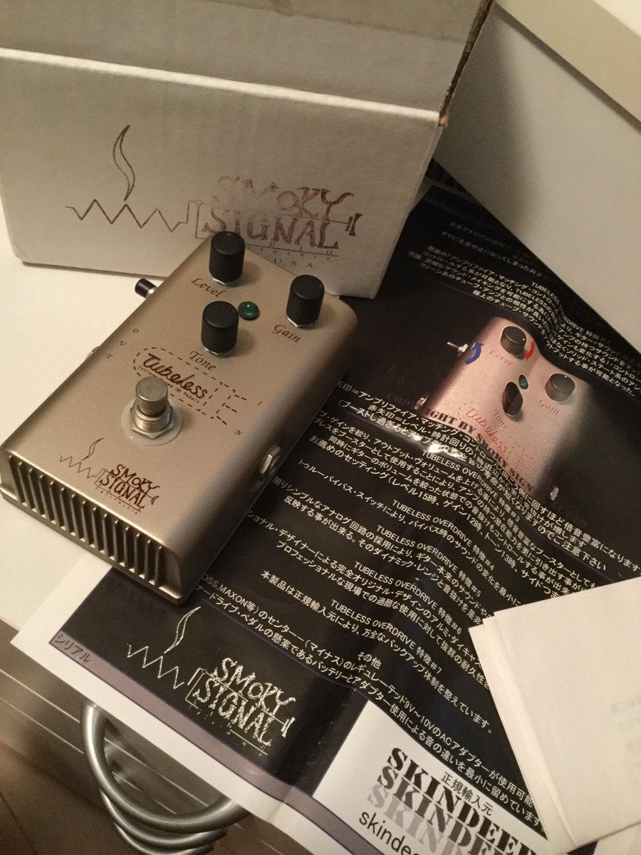 TUBELESS DELTA by SMOKY SIGNAL AUDIO | ギターと葉巻とウイスキーと
