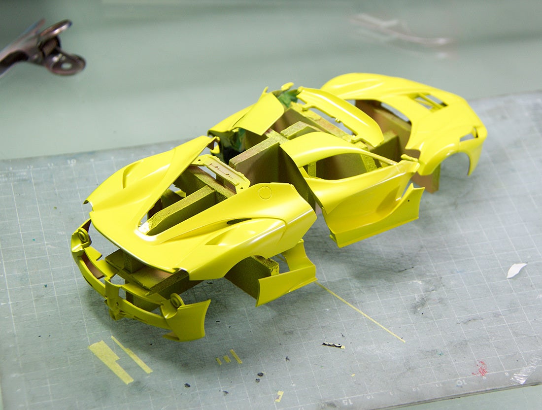 製作記 タミヤ 1/24 ラフェラーリ (56) | プラモ日記 青22号