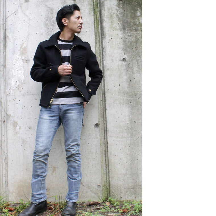 ウール CPOジャケット ショット Schott 7176 メルトン アウター メンズ