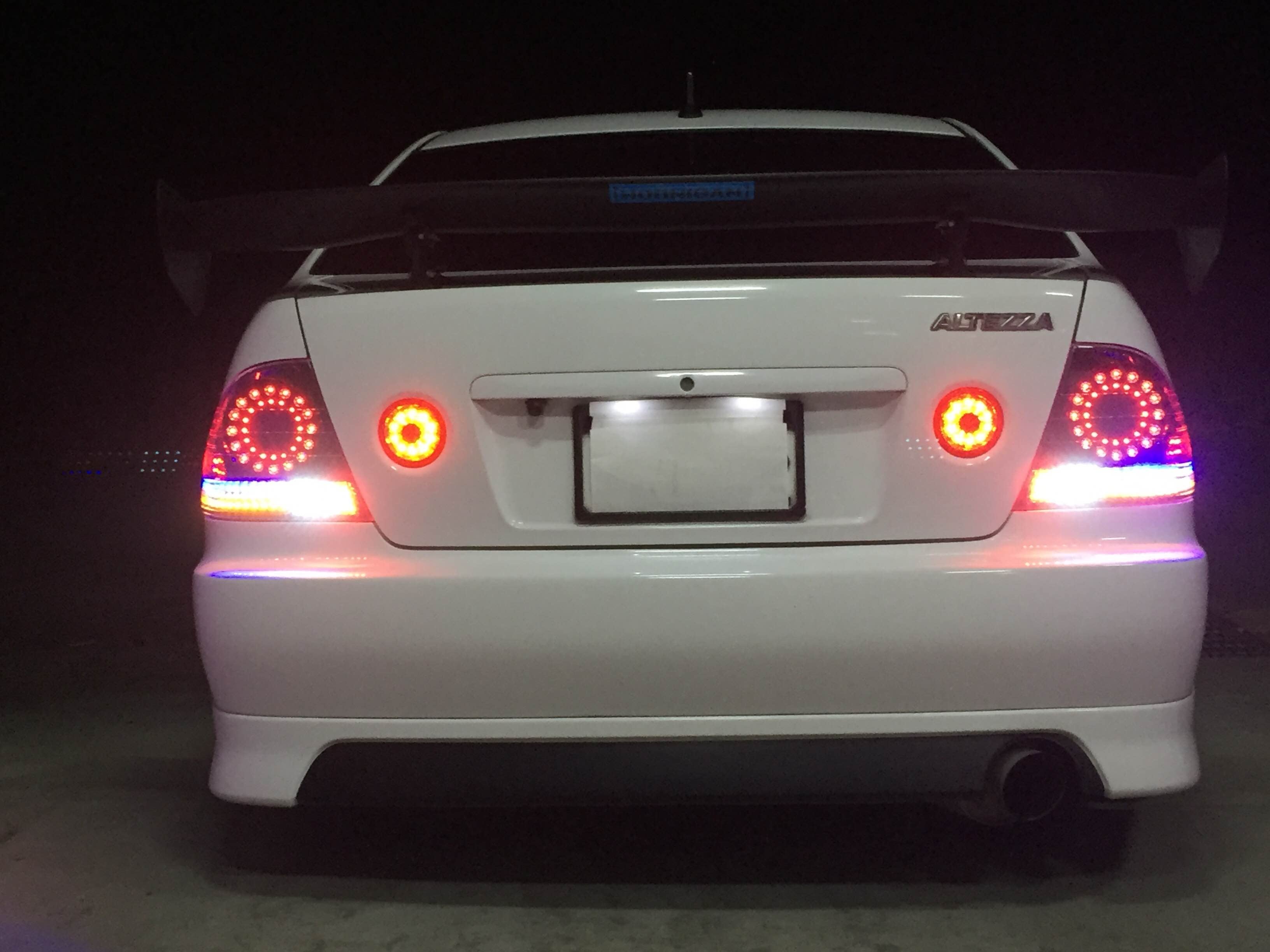 アルテッツァ フルLEDテール 完成フォト☆ | ☆LEDカスタム