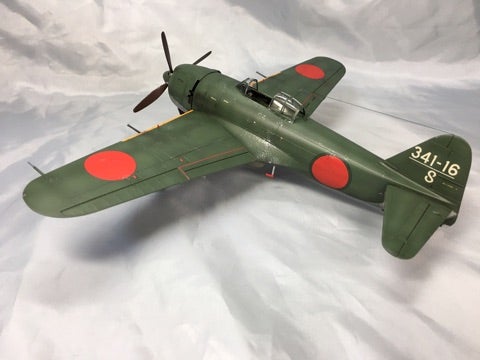 ハセガワ 1/48 川西 局地戦闘機 紫電11型 甲 完成 | hobby-hobby