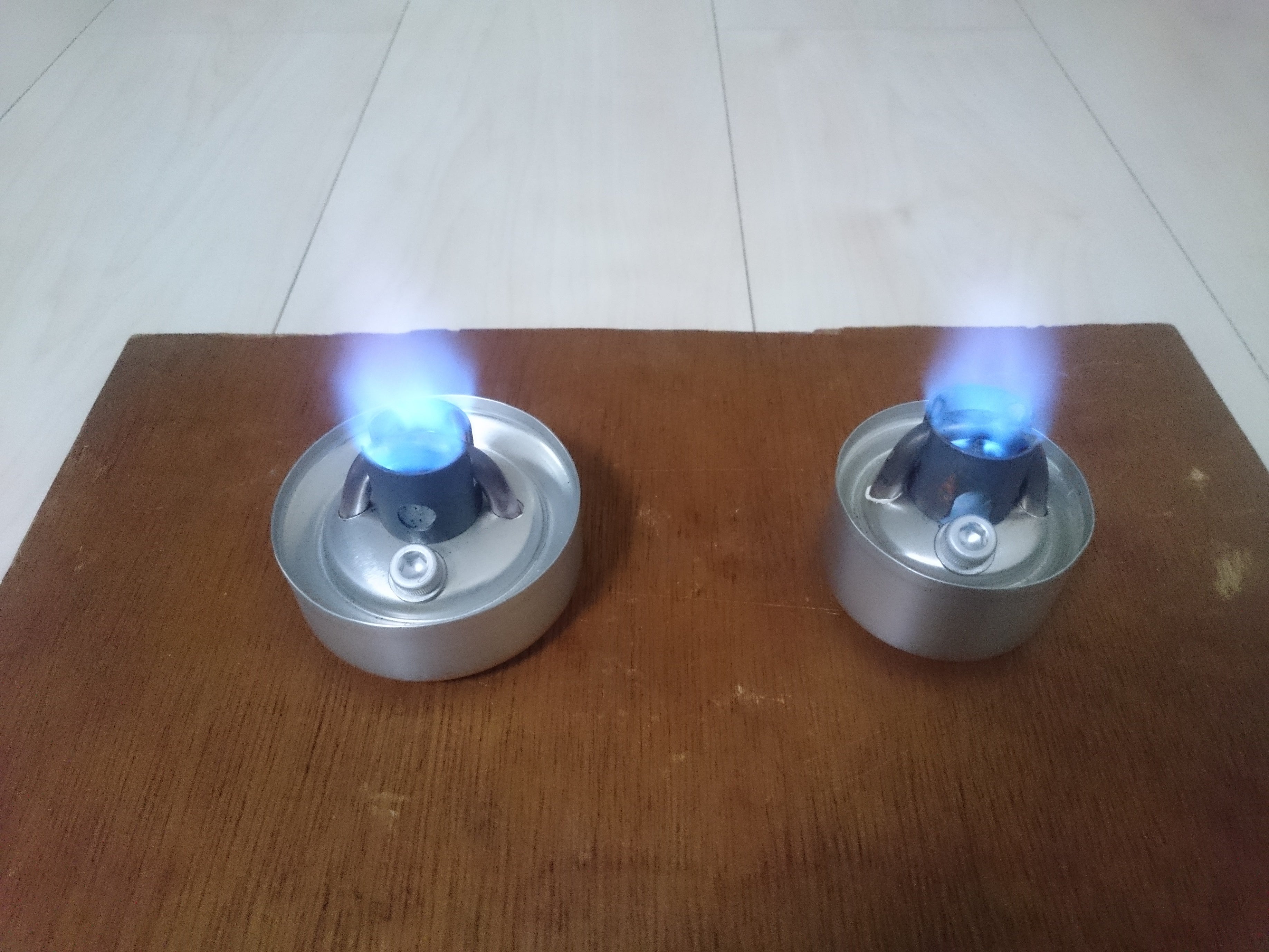 フリーライト ブラストバーナー＆ブラストバーナーSE比較と実物確認