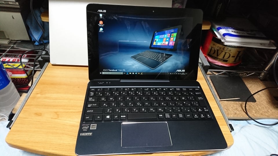 ASUS TransBook T100Chi初代のリファビッシュ品を安くゲットしたので