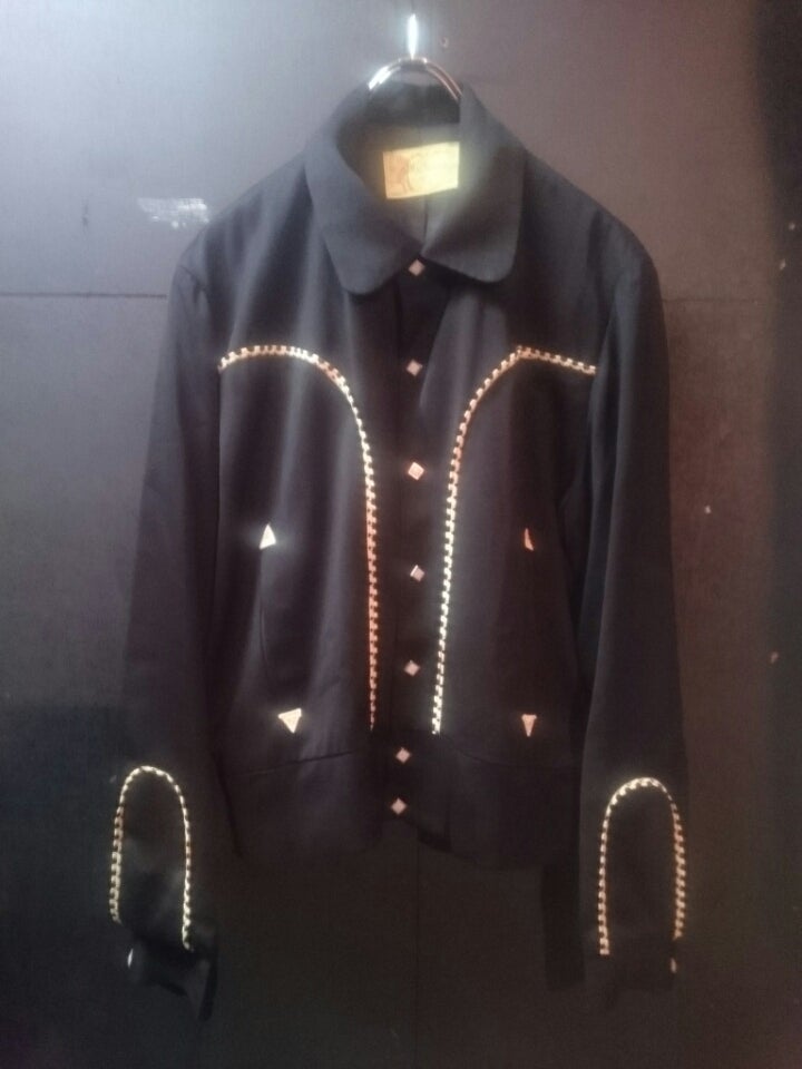 1950's Rayon Gabardine Western Jacket | Hand Made Caps&Vintage