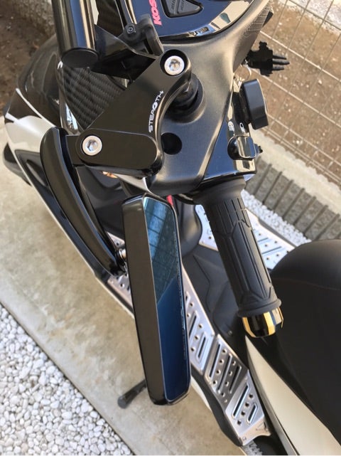 カムストック ミラー 装着 | ぐしくんのシグナスXブログ