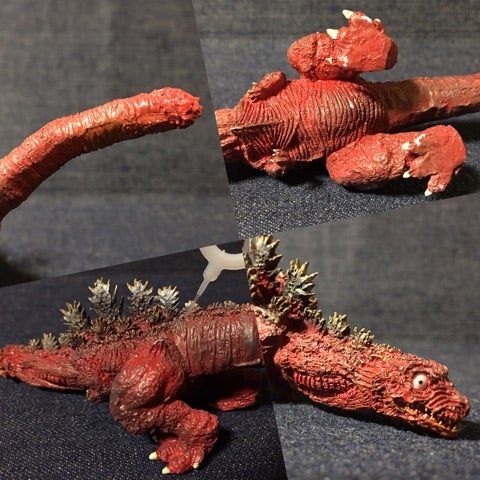 特撮大百科 ゴジラ第3形態ver.2《一時的退化状態》 | 特撮好み