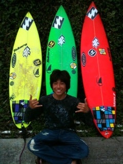 稲葉玲王使用サーフボード！ | 稲葉玲王オフィシャルブログ「プロ