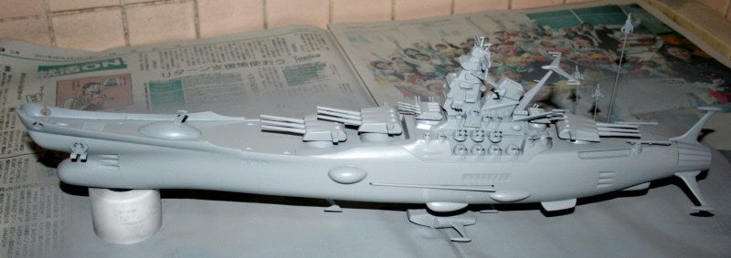旧1/500スケール コズミック 宇宙戦艦ヤマト製作…塗装編1 | じうこの