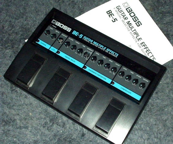 □エフェクター紹介□BOSS BE-5 これぞ マルチの名品！ | □LesPaul63