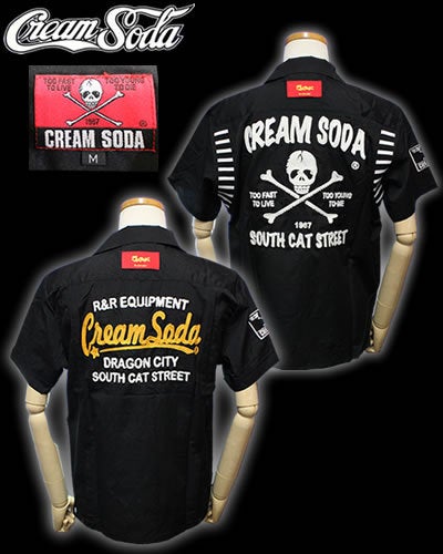 クリームソーダ ボウリングシャツ☆ | CREAM SODA