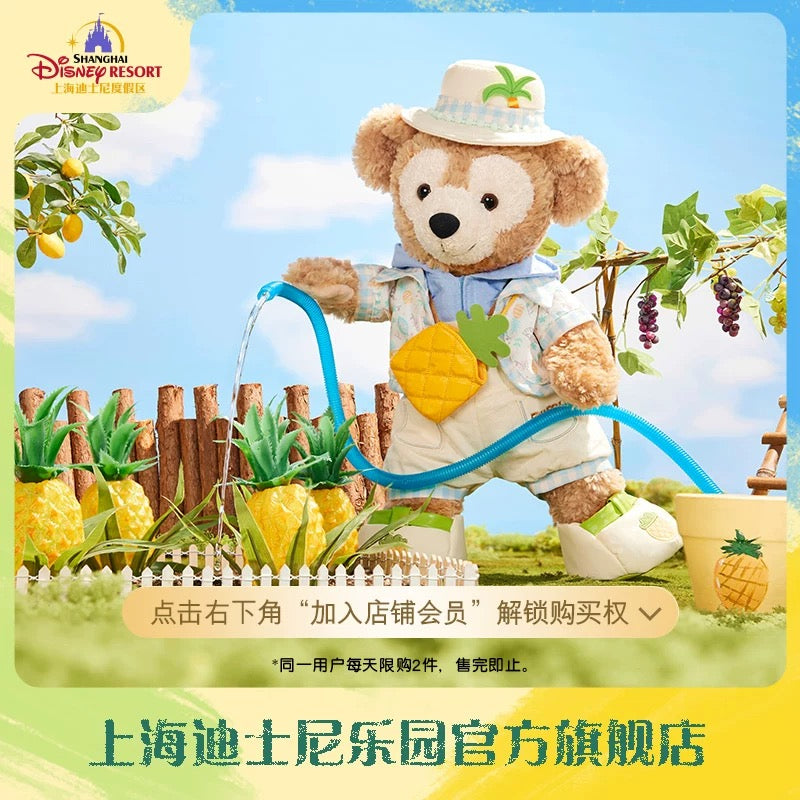 夏日限定 ダッフィー トイスケルトン入り ぬいぐるみSサイズ |上海