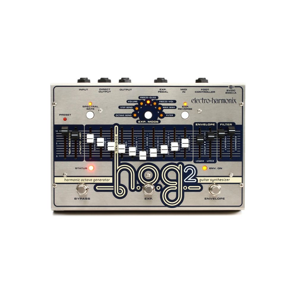 Electro-Harmonix HOG2 Harmonic Octave Generator Pedal – Stompbox.in
