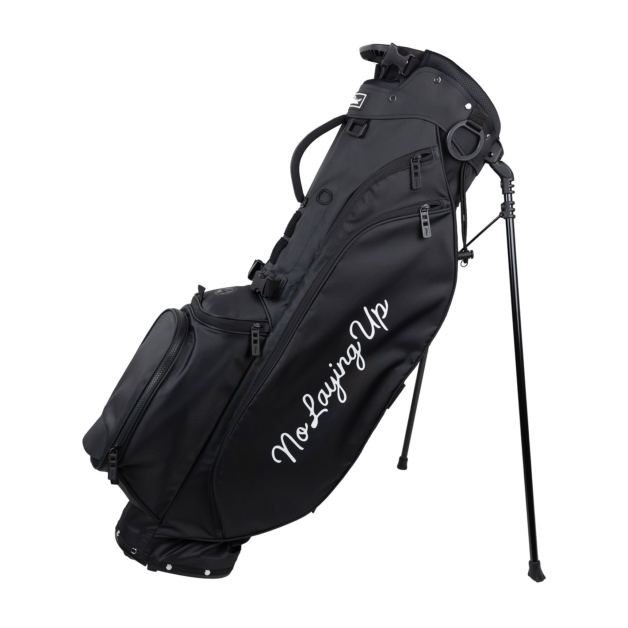NLU x Titleist Players 4 Golf Bag | Black – No Laying Up