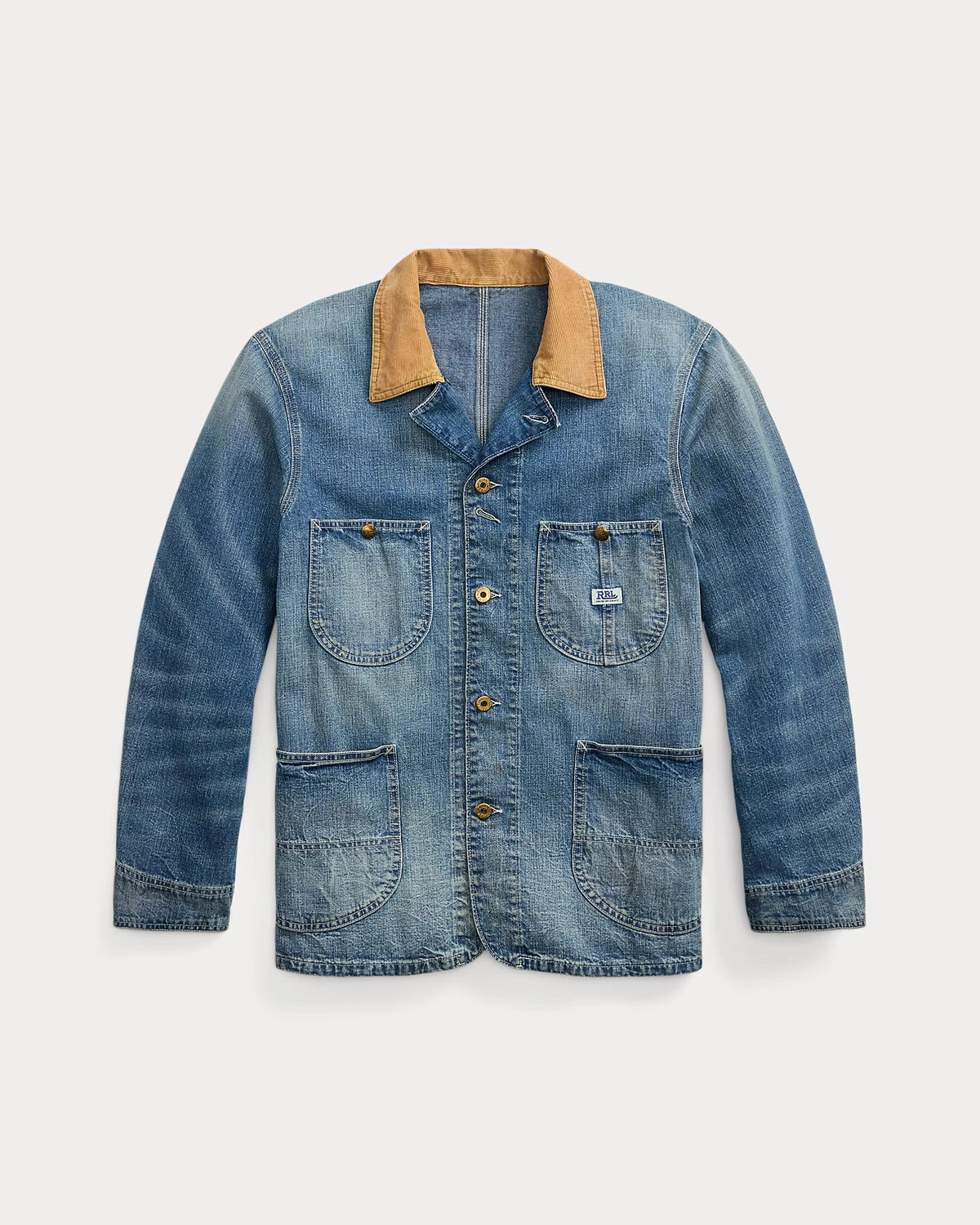 RRL (ダブルアールエル) コーデュロイカラー インディゴ デニム