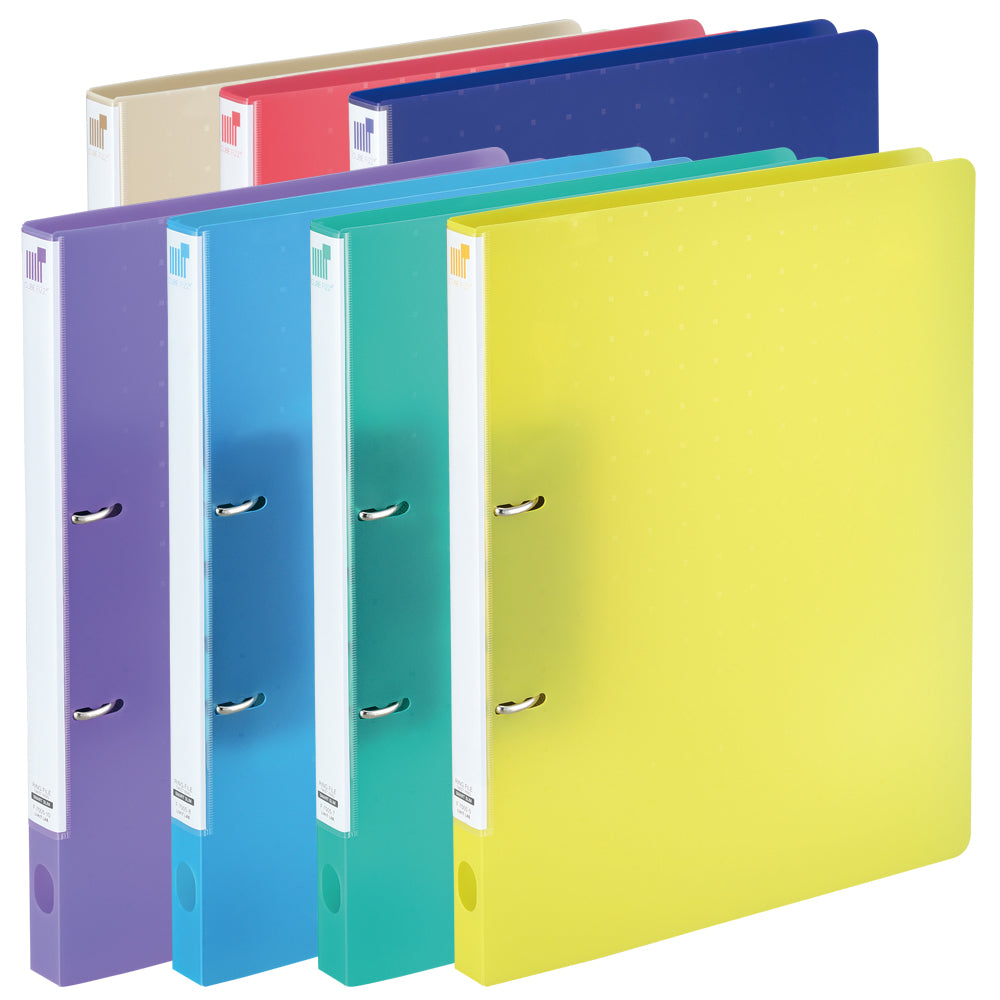 CUBE FIZZ リングファイル＜ツイストリング スマートスリム＞ A4