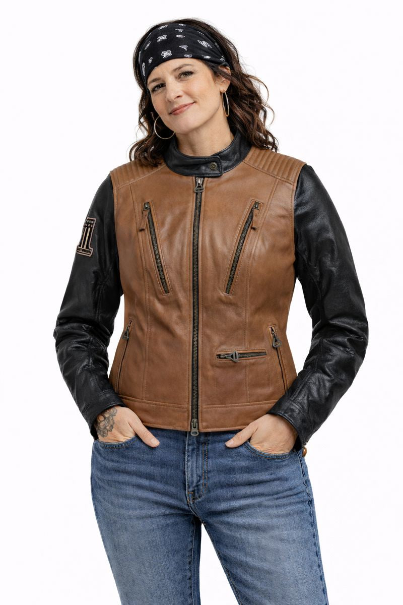 Harley-Davidson® Women's Arterial Leather Jacket - 98005-20VW