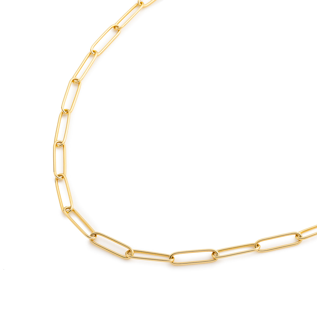 K18 ALL ABOUT BASICS クリップ チェーン ネックレス