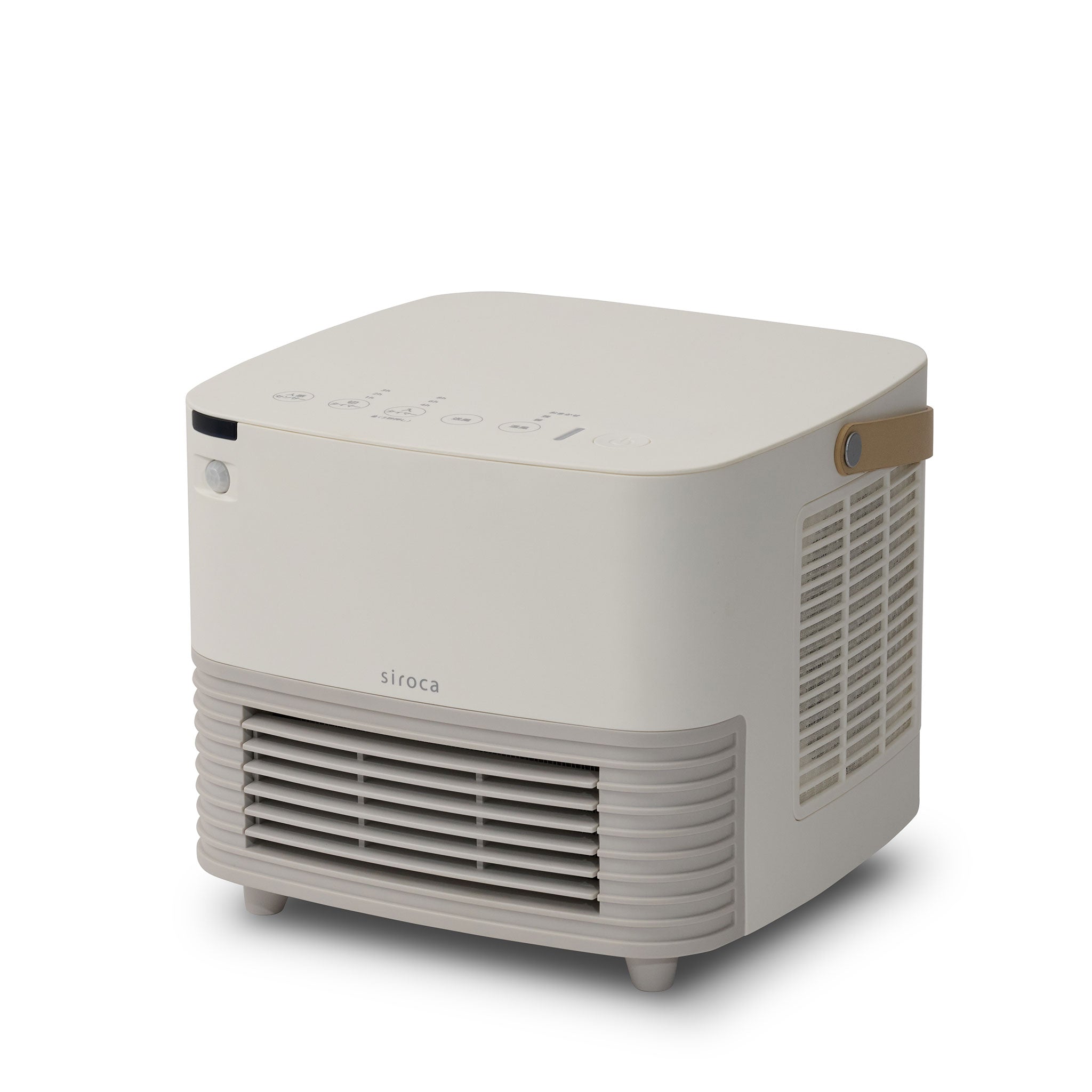 人感センサー付き セラミックファンヒーター ポカCUBE SH-CF251 | シロ