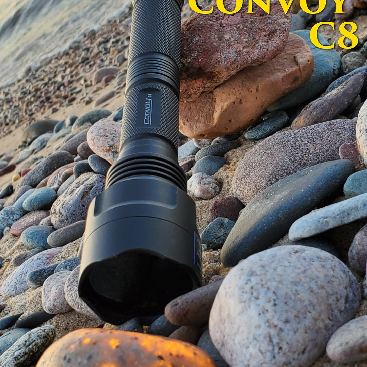 C8 Convoy Longwave 365nm Filtered UV Flashlight - Yooperlite