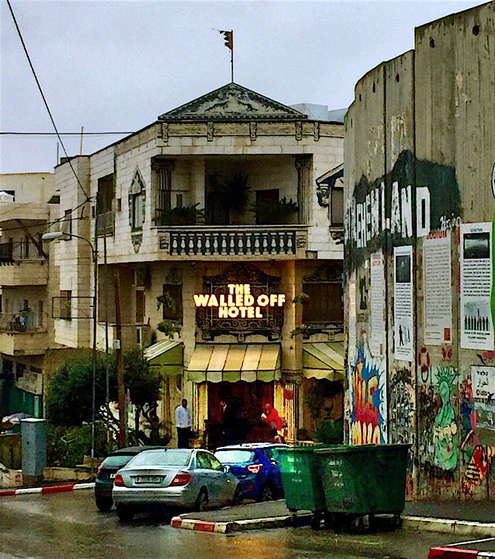 A Visit to Banksy's “Walled Off Hotel” in Bethlehem